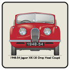 Jaguar XK120 DHC (disc wheels) 1948-54 Coaster 3